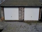 2x kanteldeur voor garage elektrische aandrijving, Ophalen of Verzenden, 120 cm of meer, Metaal, Garagedeur