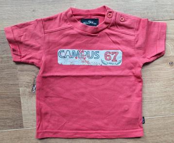 Rood shirtje mt 74 (Villa Happ) beschikbaar voor biedingen