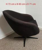 Fauteuil – toegeschreven Pierre Paulin, jaren 60/70 vintage, Huis en Inrichting, Fauteuils, Ophalen, Gebruikt, 75 tot 100 cm, Metaal