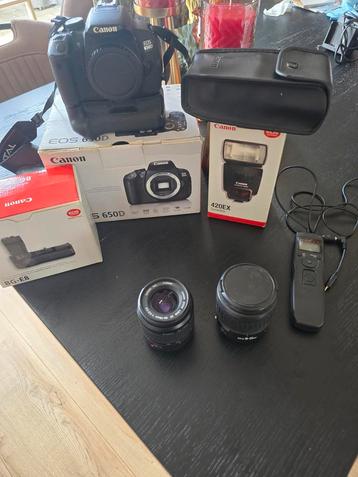Canon 650D compleet!! Perfect voor man vis foto!! beschikbaar voor biedingen