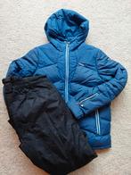 Set warme Decathlon skijas met Crivit skibroek maat 146, Gebruikt, Jongen of Meisje, Decathlon, Ophalen of Verzenden