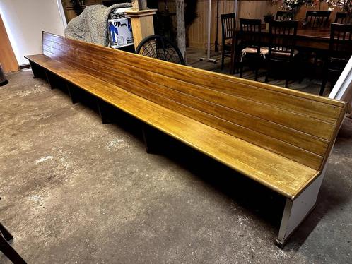 kerkbanken, Huis en Inrichting, Banken | Bankstellen, Gebruikt, Overige maten, 300 cm of meer, Minder dan 75 cm, Ophalen