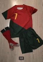 Cristiano Ronaldo voetbal kledingset te koop!, Maat XS of kleiner, Ophalen, Gebruikt, Set