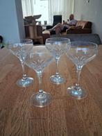 4 kristallen advocaat glaasjes, Antiek en Kunst, Ophalen of Verzenden