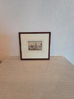 Ets Hillegom , jaar 1607, Antiek en Kunst, Kunst | Etsen en Gravures, Ophalen of Verzenden