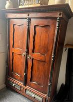 Stoere originele multifunctionele kast: donkerbruin & zwart, Antiek en Kunst, Antiek | Meubels | Kasten, Ophalen