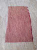 Stukje Roze Tule met Goudglans, Overige materialen, 120 cm of meer, Nieuw, Ophalen of Verzenden