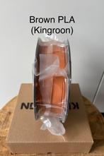 Kingroon Brown PLA Filament 1.75mm - Goedkoopste van NL!, Ophalen of Verzenden, Nieuw