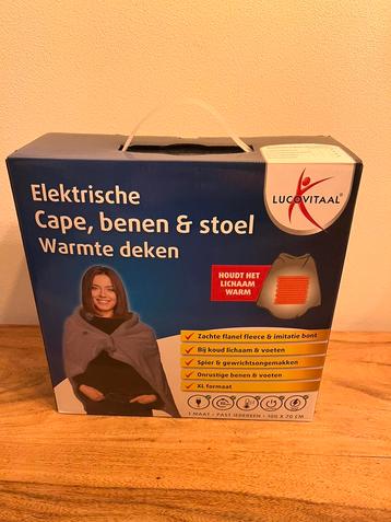 Nieuwe elektrische cape, benen & stoel warmte deken beschikbaar voor biedingen