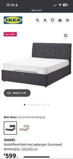 Idanas bed (geen matras) 160x200, demonteerd, Ophalen, Tweepersoons, Zo goed als nieuw, 200 cm