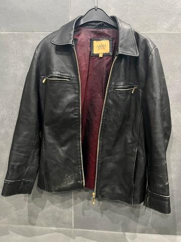 Vintage ARMA Leren Jas - Dames - Maat 38 (NL) beschikbaar voor biedingen