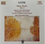 Satie - Klára Körmendi – Piano Works Vol. 3, Cd's en Dvd's, Ophalen of Verzenden