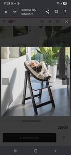 Kidsmill Meegroeistoel Donkergroen met Beige Kussen, Ophalen of Verzenden, Zo goed als nieuw, Meegroeistoel