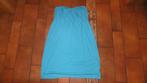 Turkooise strapless strandjurkje, Blauw, Maat 42/44 (L), Ophalen of Verzenden, Zo goed als nieuw