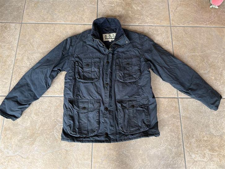Barbour jas - maat M Barbour Winter Utility Wax Waterproof N, Kleding | Heren, Jassen | Winter, Zo goed als nieuw, Groen, Ophalen of Verzenden