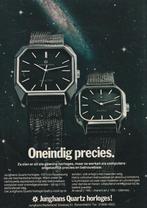 Retro reclame 1979 Junghans Quartz horloge Barendrecht, Verzenden, Overige typen