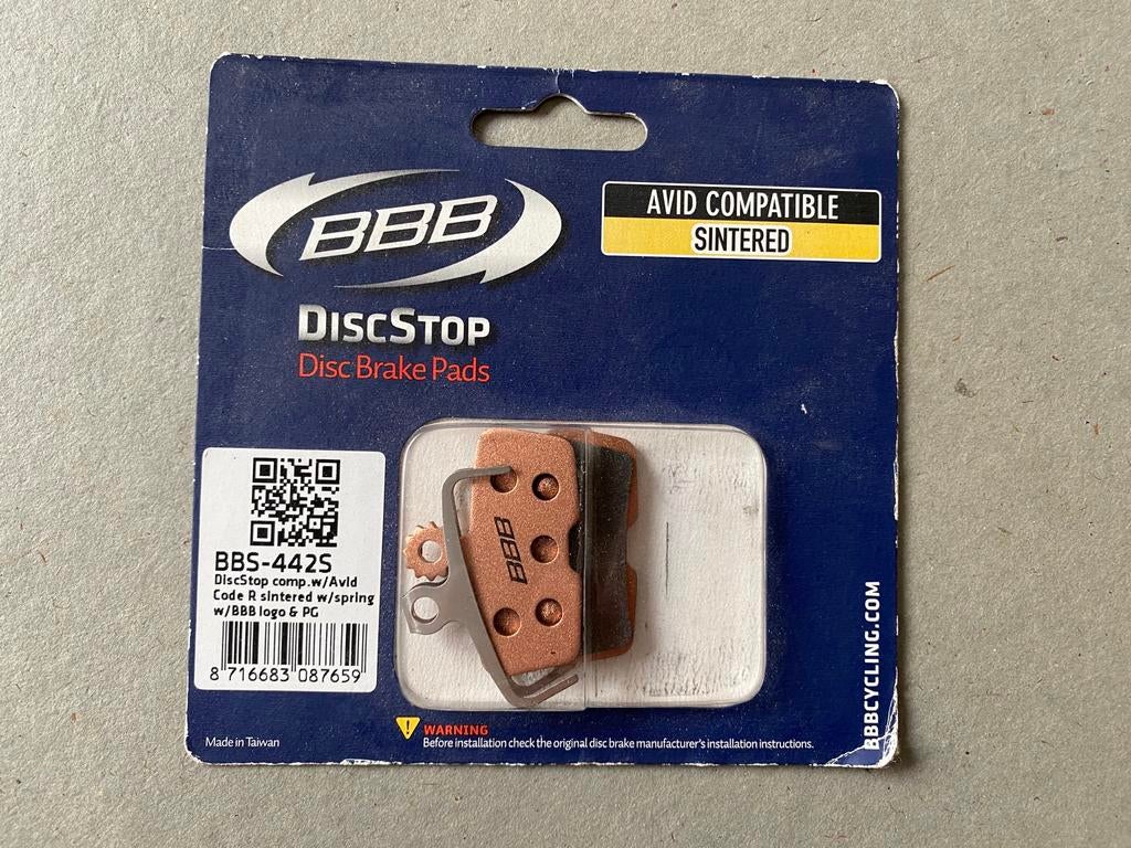 BBB disc pads Avid Code, Ophalen of Verzenden, Zo goed als nieuw, Algemeen, Stuur