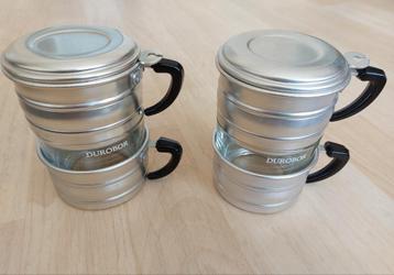 2x vintage Durobor koffiezetters voor 1 kop. beschikbaar voor biedingen