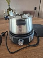 Elektrische fonduepan, Witgoed en Apparatuur, Fonduesets, Ophalen of Verzenden, Zo goed als nieuw, Elektrisch