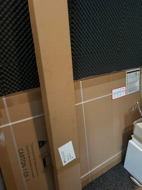 nieuwe nisdeur incl. montage set gun metal, Doe-het-zelf en Verbouw, Sanitair, Nieuw, Overige typen, Ophalen