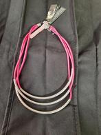 Mooie Fuchsia roze ketting, Ophalen of Verzenden, Nieuw, Roze, Overige materialen