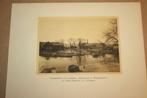 Antieke prent/foto Scheepswerf Botje Ensing Groningen 1913!!, Ophalen of Verzenden, Voor 1940, Gebruikt