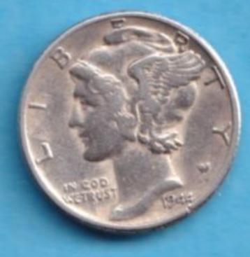 (KC92) USA 10 cents 1944 beschikbaar voor biedingen
