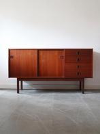 Vintage Deens dressoir in teak, Huis en Inrichting, Kasten | Dressoirs, Ophalen, 150 tot 200 cm, Zo goed als nieuw, Vintage retro midcentury Deens design