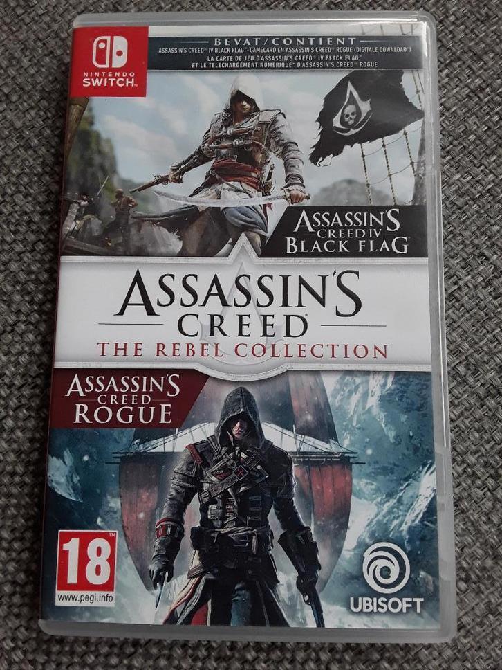 Nintendo Switch Game Assassin's Creed The Rebel Collection, Spelcomputers en Games, Games | Nintendo Switch, Zo goed als nieuw