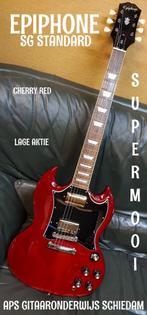 NIEUWE EPIPHONE SG STANDARD CHERRY RED, Ophalen of Verzenden, Nieuw, Solid body, Epiphone