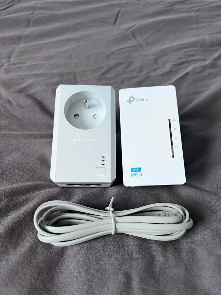 TP-Link AV600 Powerline Adapter Set, Computers en Software, WiFi-versterkers, Zo goed als nieuw, Ophalen of Verzenden