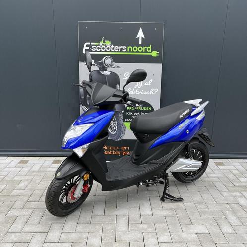 Nieuwe Nipponia e-Rex elektrische scooter accu uitneembaar, Fietsen en Brommers, Scooters | Overige merken, Nieuw, Elektrisch