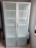 Ikea Pax kledingkast met glazen deuren, Ophalen, 100 tot 150 cm, 200 cm of meer, Glas