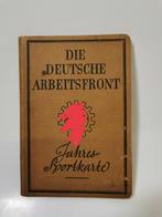 Deutsche Arbeitsfront Sportkarte - ww2 Duitsland, Ophalen of Verzenden, Overige soorten, Duitsland, Boek of Tijdschrift