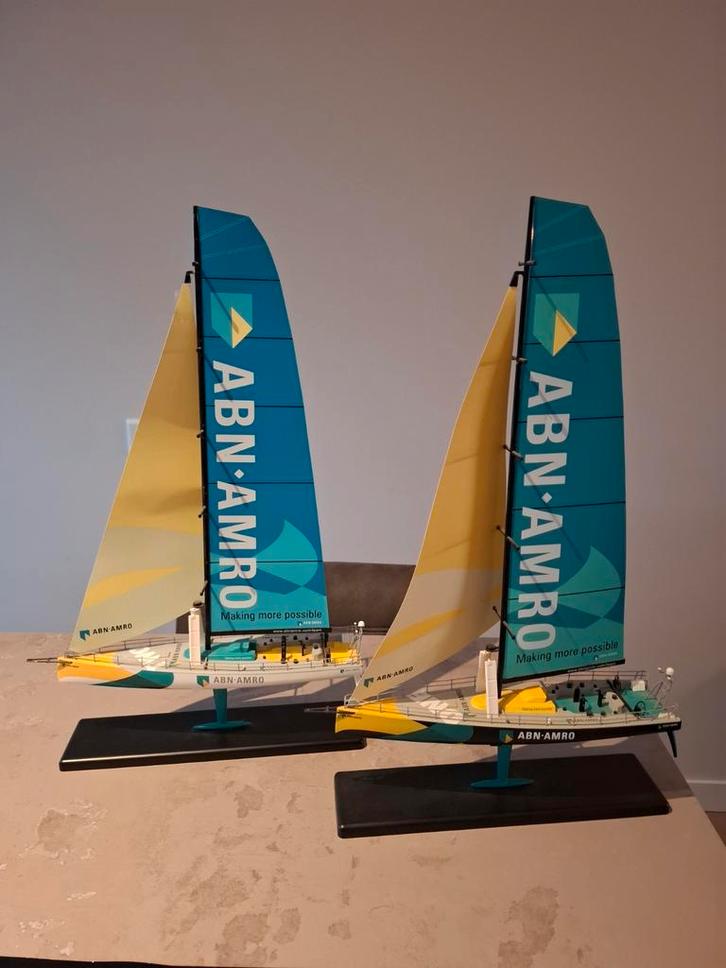 ABN AMRO Volvo Ocean Race 2005 Modelzeilboten, Hobby en Vrije tijd, Modelbouw | Boten en Schepen, Zo goed als nieuw, Overige merken