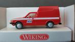 Volkswagen VW Caddy Mk1 brandweer 1:87 Wiking Pol, Hobby en Vrije tijd, Modelauto's | 1:87, Ophalen of Verzenden, Nieuw, Auto