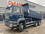 MAN TGA 33.363 6x6 Kipper 12m³ Manual Full steel (bj 2003), 2 stoelen, Euro 3, BTW verrekenbaar, 360 pk