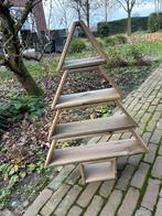 Houten etagère kerstboom / Overloon, Ophalen of Verzenden, Gebruikt