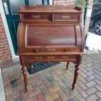Antiek secretaire bureau met rolluik, Ophalen