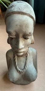 Grote Afrikaanse buste, 30 cm, Ophalen of Verzenden