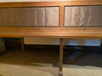 Authentieke Kerkbank met Bekleding, Antiek en Kunst, Antiek | Meubels | Stoelen en Banken, Ophalen of Verzenden