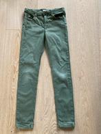 Mooie groene spijkerbroek maat 164, Kinderen en Baby's, Kinderkleding | Maat 164, Ophalen of Verzenden, Zo goed als nieuw, Jongen