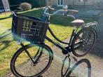 Popal Daily Dutch D50 bakfiets, zwart, 28 inch, Fietsen en Brommers, Fietsen | Dames | Damesfietsen, Ophalen, Zo goed als nieuw