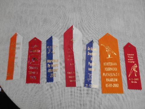 7 vaantjes schaatsenrijden, Verzamelen, Sportartikelen en Voetbal, Zo goed als nieuw, Buitenlandse clubs, Ophalen of Verzenden