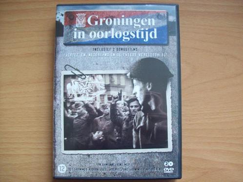 Groningen In Oorlogstijd (2-DVD, WO2, Verzet), Cd's en Dvd's, Dvd's | Documentaire en Educatief, Zo goed als nieuw, Oorlog of Misdaad
