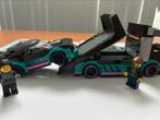 Lego raceauto en transporter, Kinderen en Baby's, Speelgoed | Duplo en Lego, Ophalen of Verzenden, Zo goed als nieuw