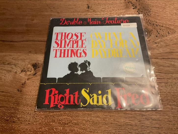 Right Said Fred, Those simple things, Cd's en Dvd's, Vinyl Singles, Single, 7 inch, Ophalen of Verzenden
