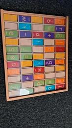 Letterbak en cijfer, Kinderen en Baby's, Ophalen of Verzenden, Zo goed als nieuw, Jongen of Meisje