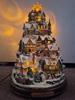 Thomas Kinkade Kerstboom met Adapter, licht en muziek, Diversen, Kerst, Ophalen of Verzenden