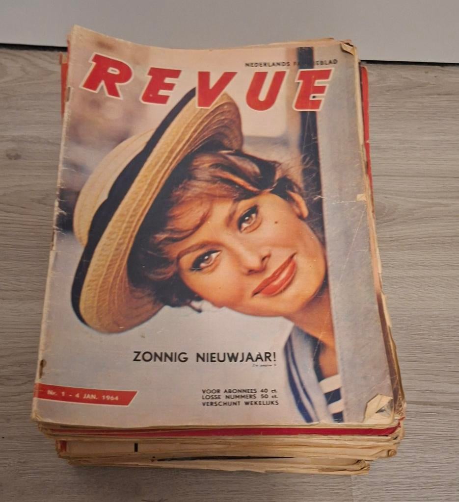 Oude tijdschriften, Revue's (1964), Verzamelen, Tijdschriften, Kranten en Knipsels, Ophalen, 1960 tot 1980, Tijdschrift